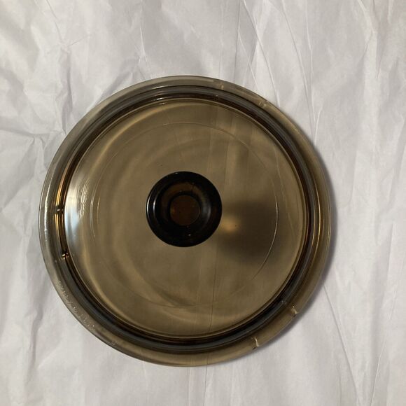 PYREX Visions P 81 C Amber Glass Replacement Lid - Picture 3 of 7